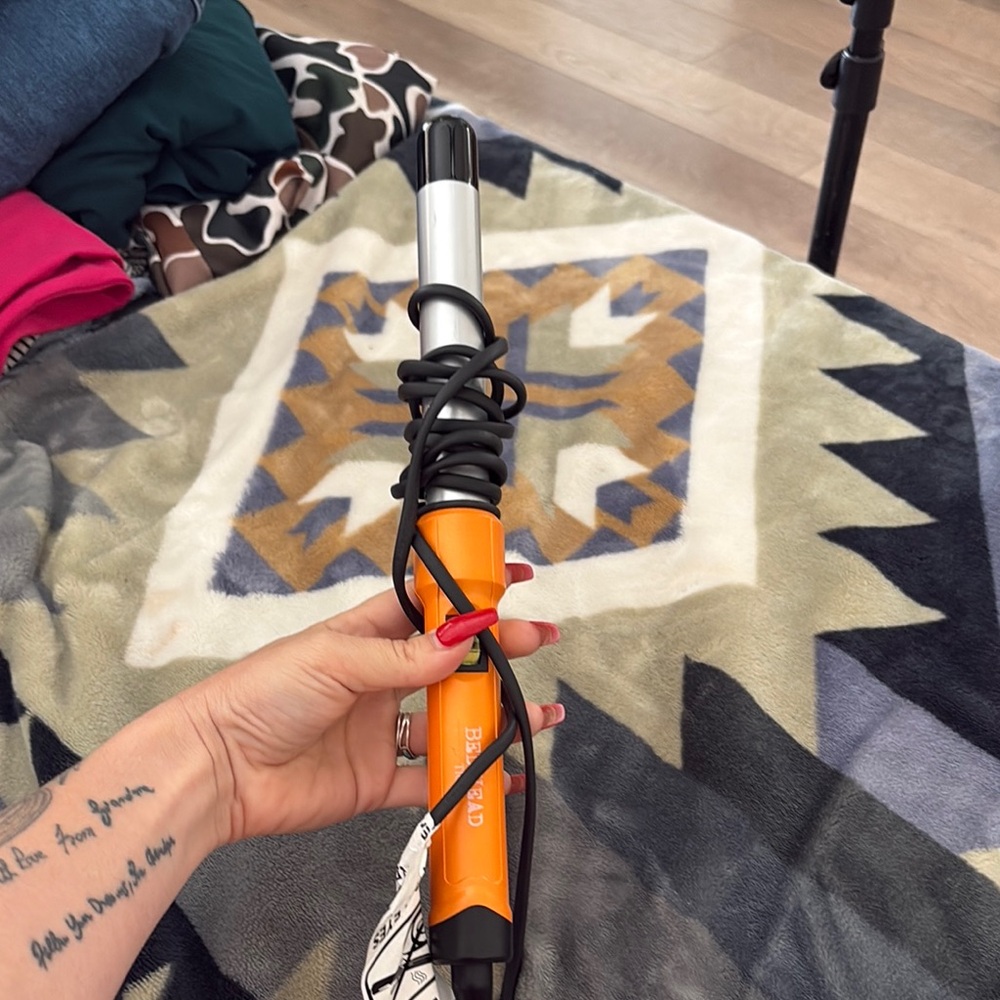 Bed Head Orange Curling Iron